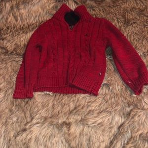 Nautica Boys Red Sweater